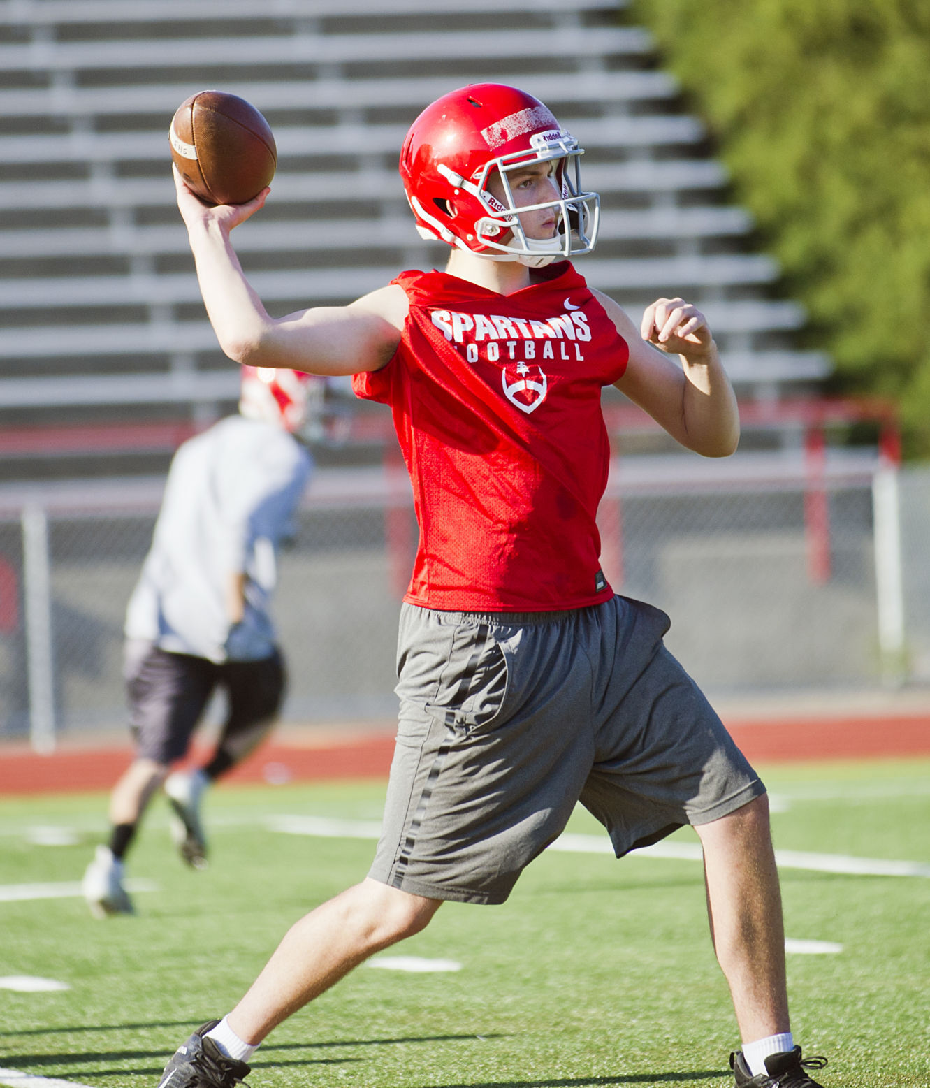 Football practice, 8.19.21